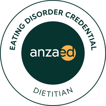 ANZAED Eating Disorder Credential digital badge